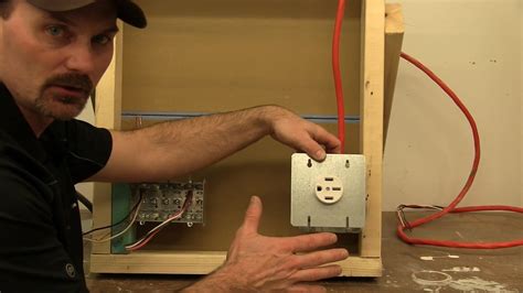 installing junction box oven plug|wiring a 240v oven.